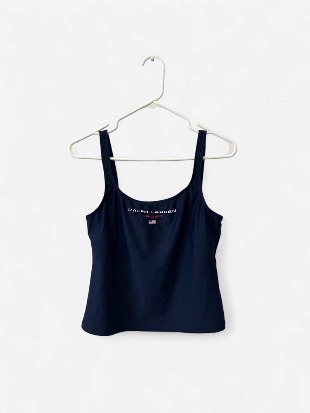 Ralph Lauren Navy Scoop Neck Sport Tank Top